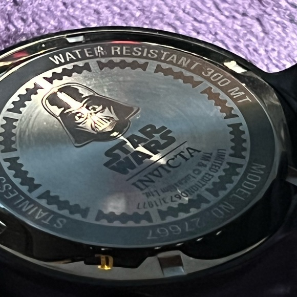 Invicta Star Wars Limited Edition Darth Vader Mens Watch - Picture 5 of 7
